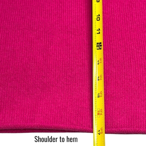 The Group by Babaton Pink 100% Cashmere Cozy Turtleneck Valentine’s Holiday XS - Picture 10 of 10